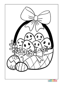 Bunny coloring pages for adults (2)
