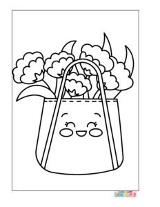 Spring coloring pages for adults