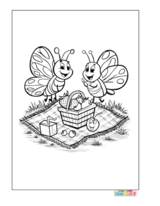 Butterfly and Ladybug Picnic