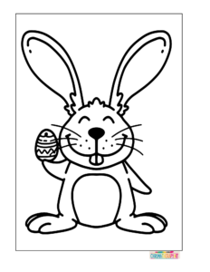 baby bunny cute bunny coloring pages (2)
