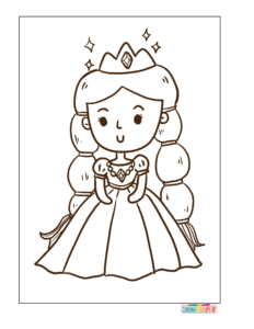 Free Princess coloring Pages for kids and adults