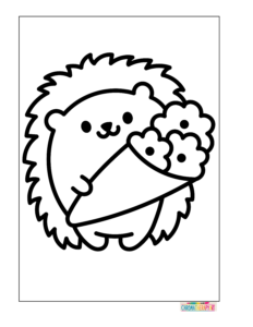 Spring coloring pages for adults