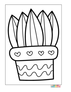 Spring coloring pages for adults