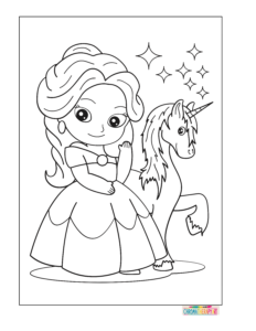 Free Princess coloring Pages