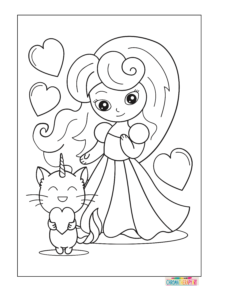 Free Princess coloring Pages