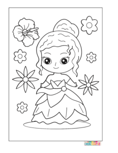 Free Princess coloring Pages
