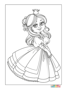 Free Princess coloring Pages