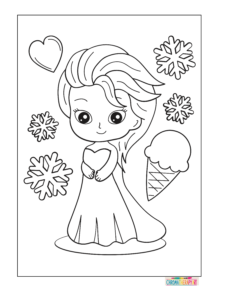 Free Princess coloring Pages