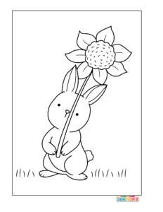 baby bunny cute bunny coloring pages (2)