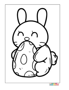 baby bunny cute bunny coloring pages (2)