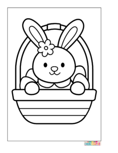 baby bunny cute bunny coloring pages (2)