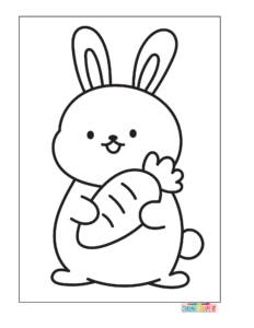 baby bunny cute bunny coloring pages (2)
