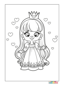 Free Princess coloring Pages