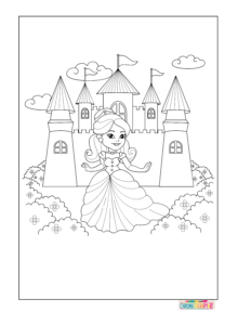 Free Princess coloring Pages