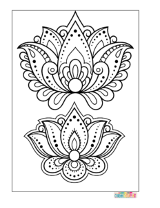 adult coloring pages for stress relief