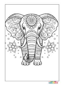 adult coloring pages for stress relief