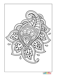 adult coloring pages for stress relief
