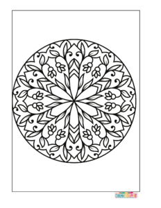 adult coloring pages for stress relief