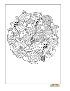ocean coloring pages for adults
