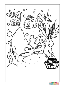 ocean coloring pages for adults