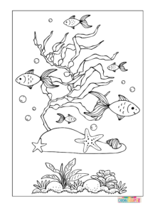 ocean coloring pages for adults