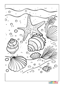 ocean coloring pages for adults