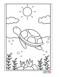 ocean coloring pages for adults