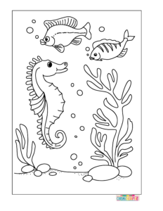 realistic ocean coloring pages for adults