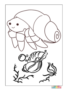sea animal coloring pages